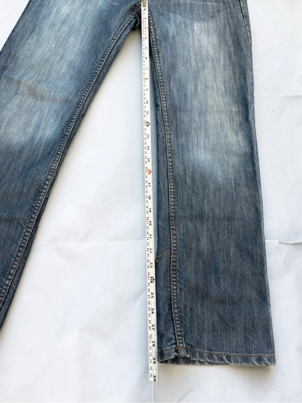 Levi's 514 Size 20 Slim Straight Fit Blue Jeans Denim Cotton W28 L30 EUC Teens